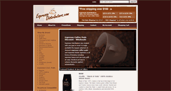 Desktop Screenshot of espressodistributors.com